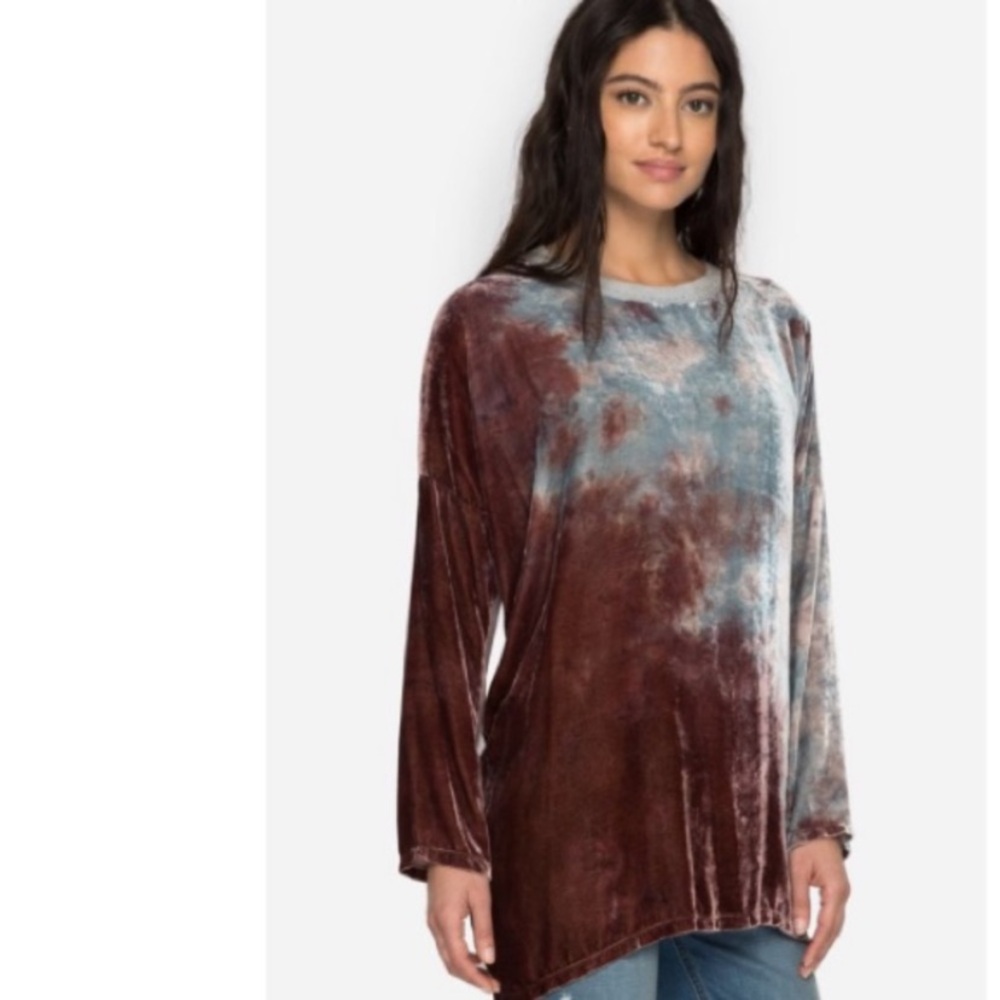 Johnny Was Dorant Velvet Top small